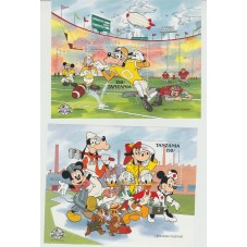 TANZANIA 1988 DISNEY 60°...