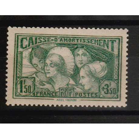 1931 FRANCIA CASSA DI AMMORTAMENTO UNIF N 269 UN VAL MNH MF17406