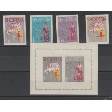 1962 ALBANIA SERIE EUROPA...