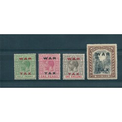 BAHAMAS 1919 GEORGE V TASSA...