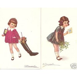 LOTTO DI DUE CARTOLINE -...