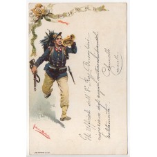 CARTOLINA BERSAGLIERI 8...