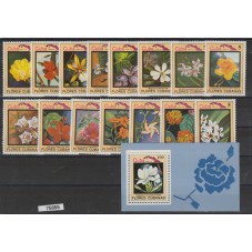 1983 CUBA FLORA FIORI 15...