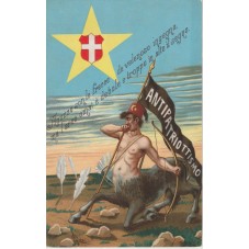 CARTOLINA ANTIPATRIOTTISMO...