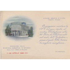 CARTOLINA PUBBLICITARIA...