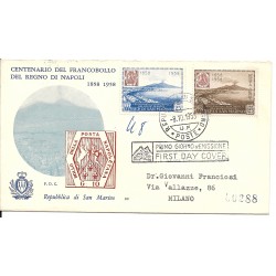 1958 FDC FAIP SAN MARINO...