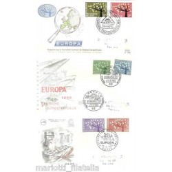 FDC EUROPA CEPT -ANNATA...