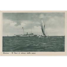 CARTOLINA RICCIONE IL DUCE...