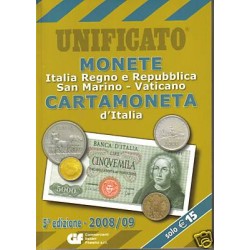 UNIFICATO 2008-2009 MONETE...