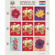 PARAGUAY 1983 FLORA...