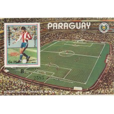 PARAGUAY 1986 CALCIO MEXICO...