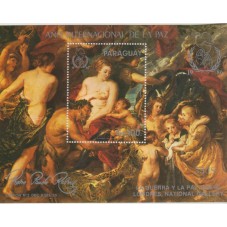 PARAGUAY 1986 QUADRI RUBENS...