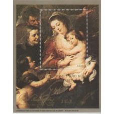 PARAGUAY 1986 QUADRI RUBENS...