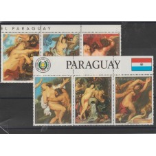 PARAGUAY 1985 QUADRI RUBENS...