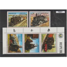 PARAGUAY 1986 LOCOMOTIVE A...