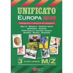 UNIFICATO 2008 EUROPA M / Z...