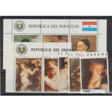 PARAGUAY 1987 QUADRI...