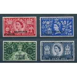 BAHRAIN 1953 ELIZABETH...