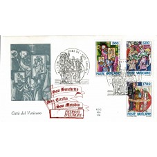 1985 FDC ALA VATICANO...