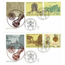 1984 FDC ALA VATICANO...