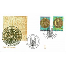 1987 FDC ALA VATICANO...