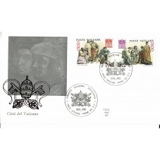 1986 FDC ALA VATICANO...