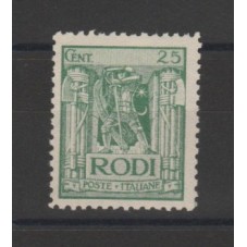 1929 ISOLE EGEO RODI...