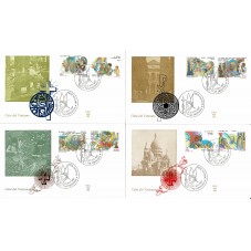 1987 FDC ALA VATICANO...