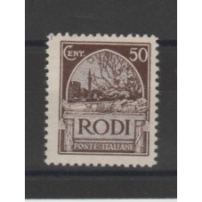 1929 ISOLE EGEO RODI...