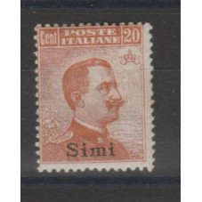 1921-22 ISOLE EGEO SIMI 20...