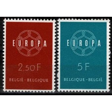 1959 BELGIO EUROPA CEPT...