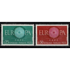 1960 FRANCIA EUROPA CEPT...