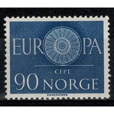 1960 NORVEGIA EUROPA CEPT...