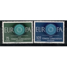 1960 TURCHIA EUROPA CEPT...