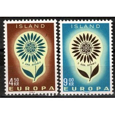 1964 ISLANDA EUROPA CEPT...