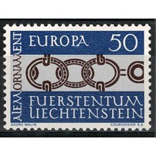 1965 LIECHTENSTEIN EUROPA...