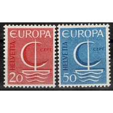 1966 SVIZZERA EUROPA CEPT...