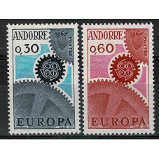 1967 ANDORRA FRANCESE...