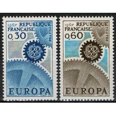 1967 FRANCIA EUROPA CEPT...