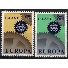 1967 ISLANDA EUROPA CEPT...
