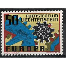 1967 LIECHTENSTEIN EUROPA...