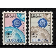 1967 TURCHIA EUROPA CEPT...