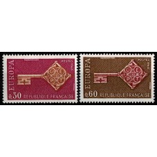 1968 FRANCIA EUROPA CEPT...