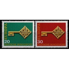 1968 GERMANIA EUROPA CEPT...