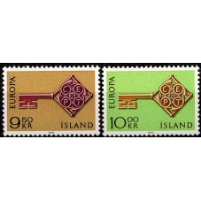 1968 ISLANDA EUROPA CEPT...