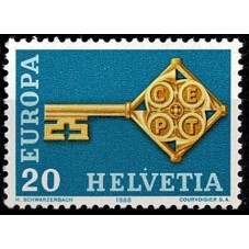 1968 SVIZZERA EUROPA CEPT...