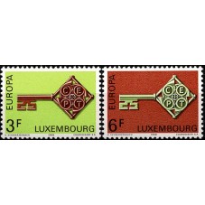 1968 LUSSEMBURGO EUROPA...