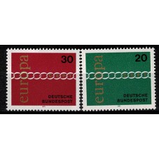 1971 GERMANIA EUROPA CEPT...