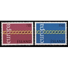 1971 ISLANDA EUROPA CEPT...