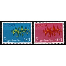 1972 JUGOSLAVIA EUROPA CEPT...